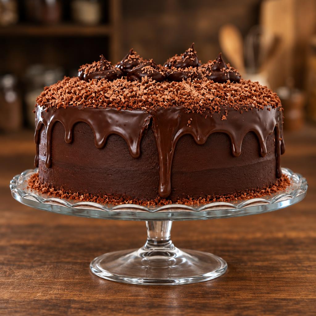 Chocolate fudge cake